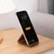 Walnut Solid Wood Phone Stand Holder For Desk Portable Desktop Mobile Stand For Home Office Travel 4