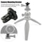 CNC Aluminum Action Camera Tripod Mount Adapter For Insta360 GoPro 14 Inches Screw Mini Tripod Con 1