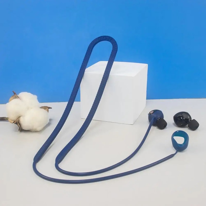 AntiLost Silicone Lanyard For Sony WF1000XM5 Earbuds Flexible Wristband Neck Strap For Sports Bluet 1