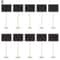 10 Pcs Mini Chalkboard Signs With Wooden Easels For Messages Table Numbers Events Cafes Home Decor 10