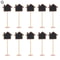 10 Pcs Mini Chalkboard Signs With Wooden Easels For Messages Table Numbers Events Cafes Home Decor 12