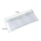 Transparent PVC Pencil Case With Zipper Waterproof Clear School Pouch For Stationery Makeup Travel 5