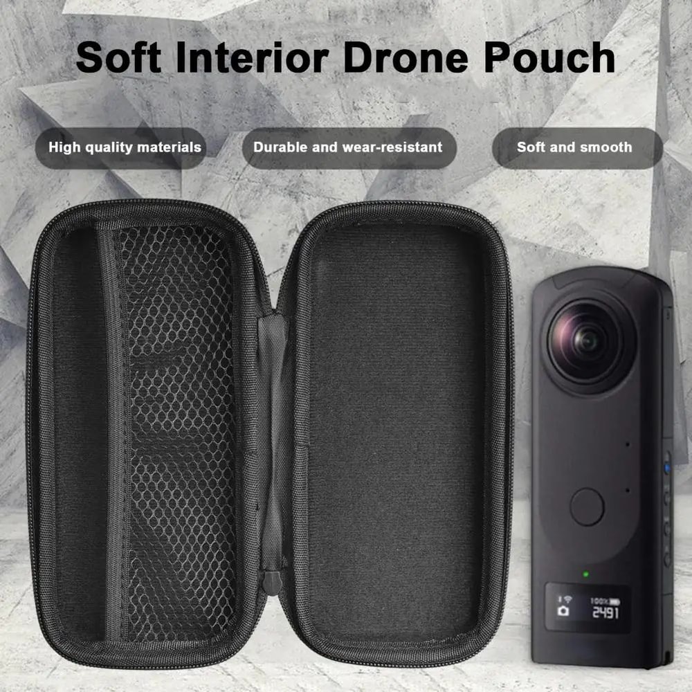 EVA Hard Shell Action Camera Case For RICOH THETA Z1 Portable 360 Camera Storage Bag With Shockproo 1