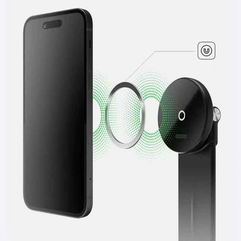 Magnetic MagSafe Car Mount With 15W Fast Wireless Charging MultiPosition Dashboard Holder For IPhon 2