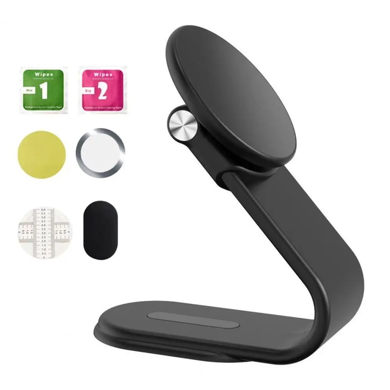 Magnetic MagSafe Car Mount With 15W Fast Wireless Charging MultiPosition Dashboard Holder For IPhon 6