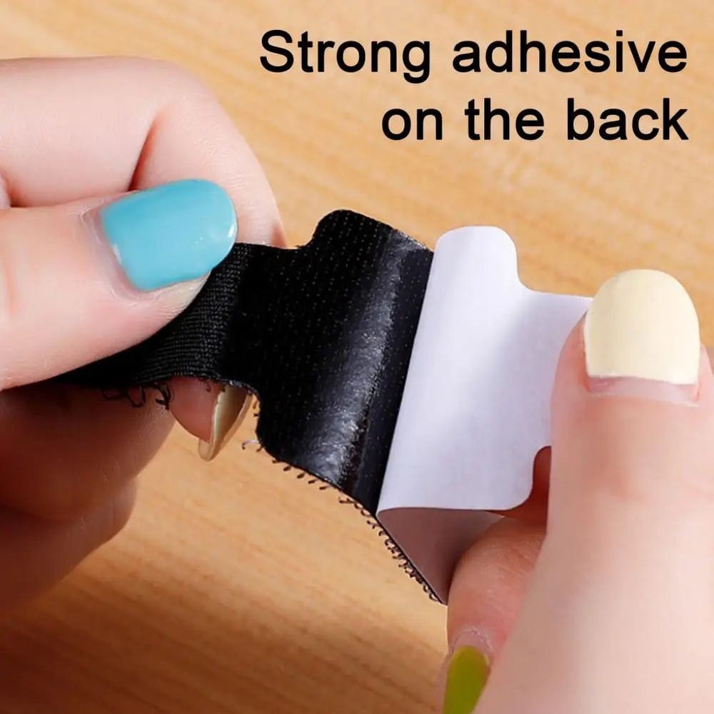 SelfAdhesive Reusable Cable Ties With Adjustable Cord Straps Strong Sticky Wire Clips For Home Off 4
