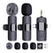 Wireless Lavalier Microphone Set With Noise Reduction ClipOn Mini Mic For IPhoneAndroid Clear Audio 6