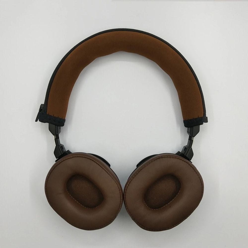 Replacement Ear Pads Headband Cushion For AudioTechnica ATHSR5SR5BT Faux Leather Comfort Easy Inst 2