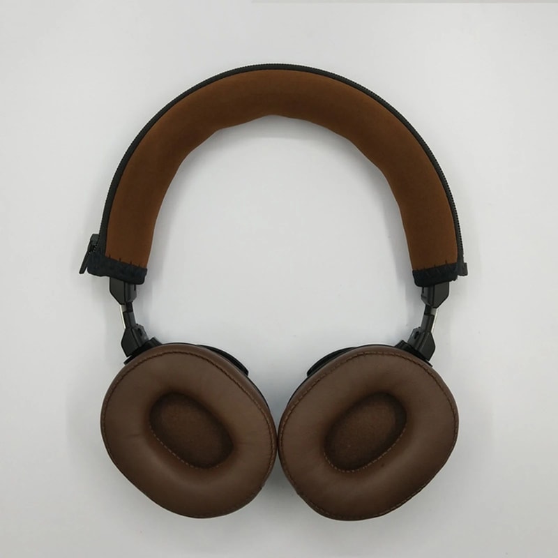 Replacement Ear Pads Headband Cushion For AudioTechnica ATHSR5SR5BT Faux Leather Comfort Easy Inst 2