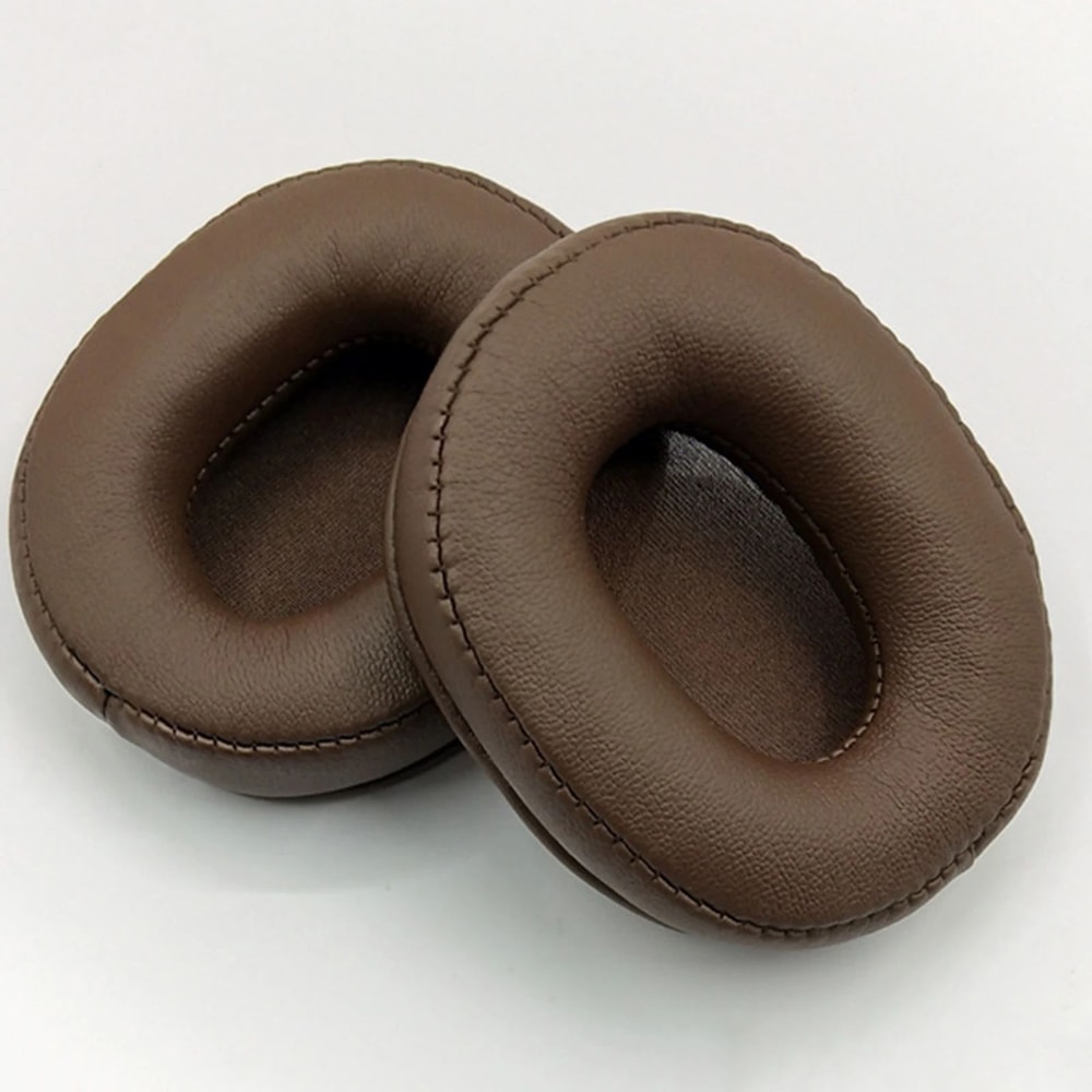 Replacement Ear Pads Headband Cushion For AudioTechnica ATHSR5SR5BT Faux Leather Comfort Easy Inst 3