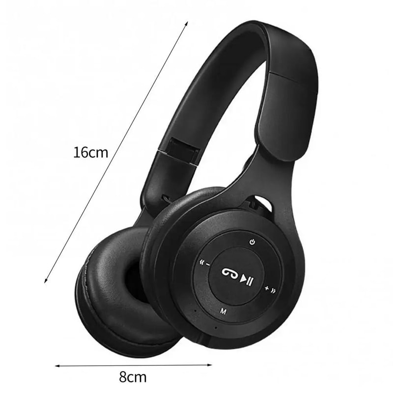 Cute Bluetooth 50 Wireless Headphones With Noise Reduction Stereo Gaming Sports Headset Builtin Mic 5