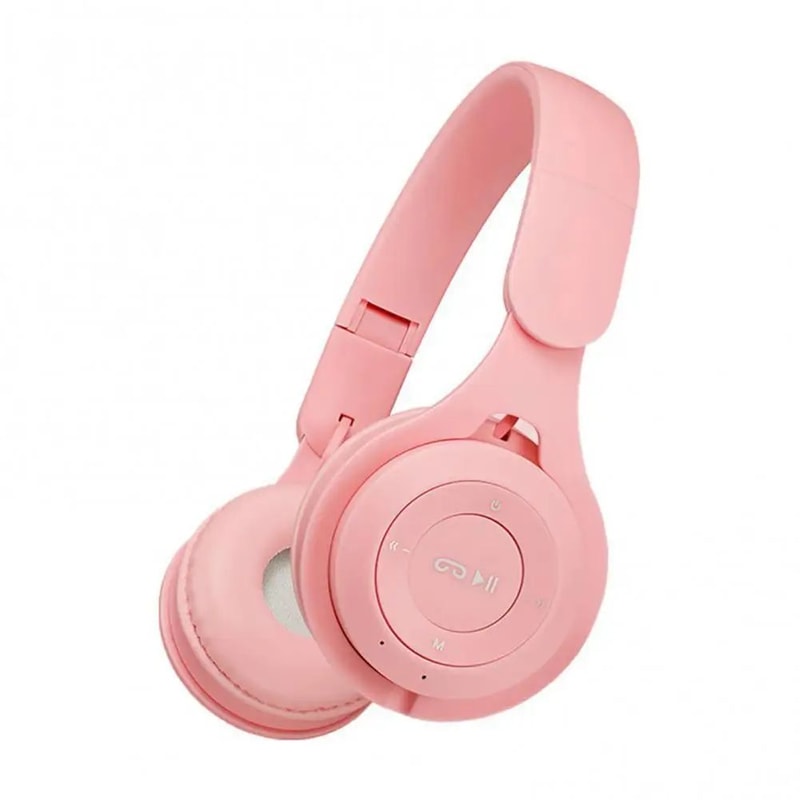 Cute Bluetooth 50 Wireless Headphones With Noise Reduction Stereo Gaming Sports Headset Builtin Mic 9