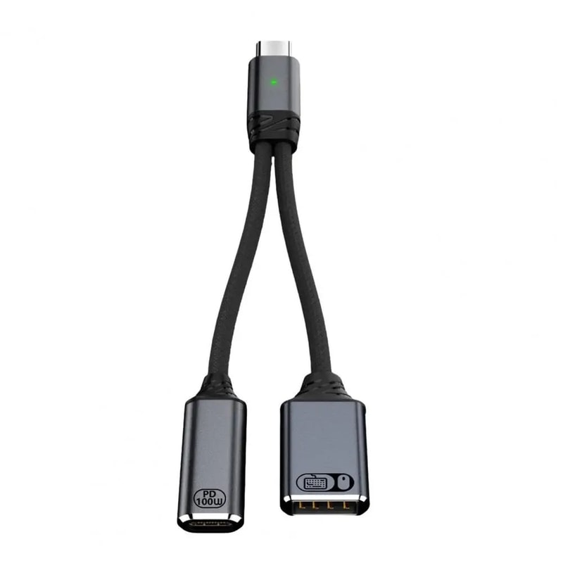 USBC OTG Adapter Cable USB 30 With 100W PD Fast Charging HighSpeed Data Transfer Converter For Lapt 3