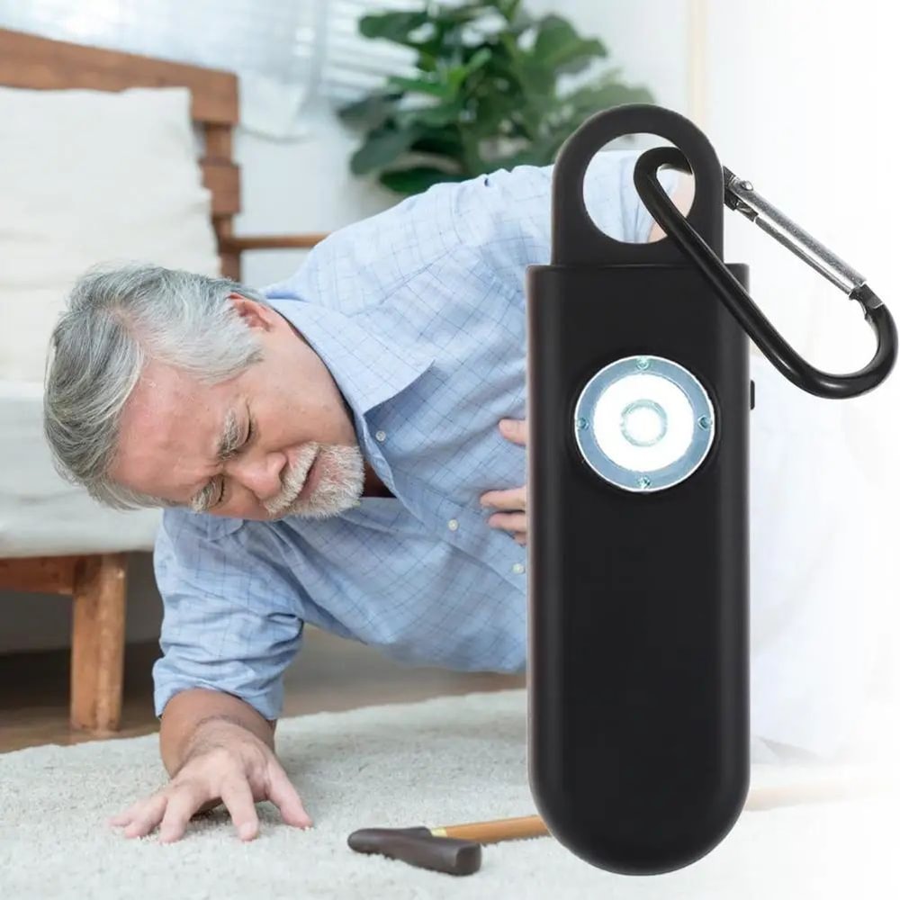 Personal Safety Alarm For Women With LED Flashlight HighVolume Emergency Self Defense Keychain Secu 1