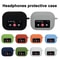 Silicone AirPods Case Cover With Screen Window Shockproof Wireless Earbuds Charging Case Protector 1
