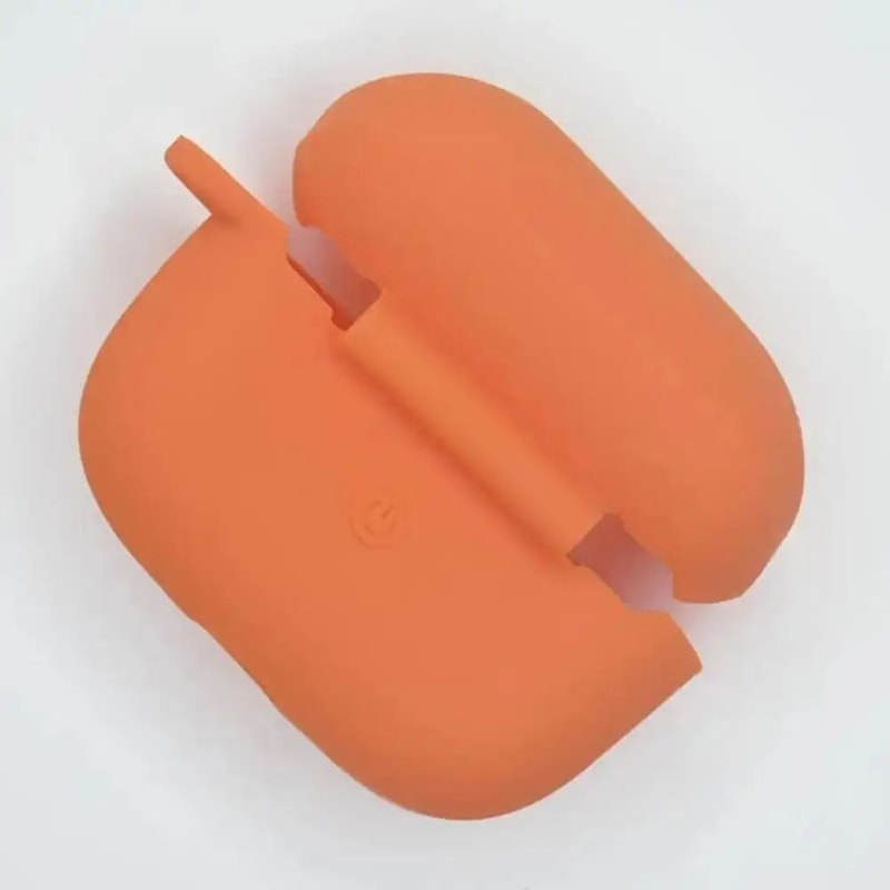 Silicone AirPods Case Cover With Screen Window Shockproof Wireless Earbuds Charging Case Protector 3