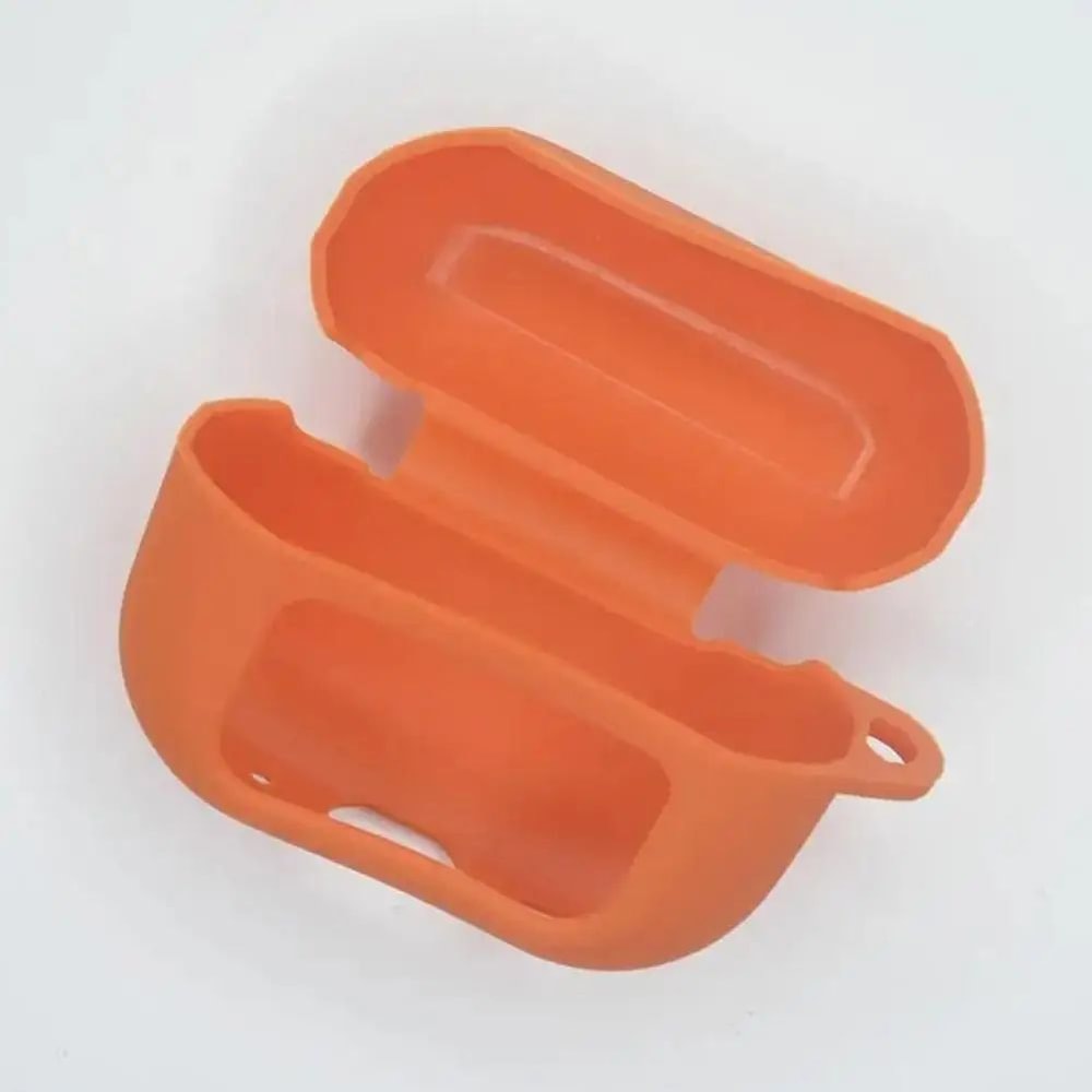 Silicone AirPods Case Cover With Screen Window Shockproof Wireless Earbuds Charging Case Protector 4