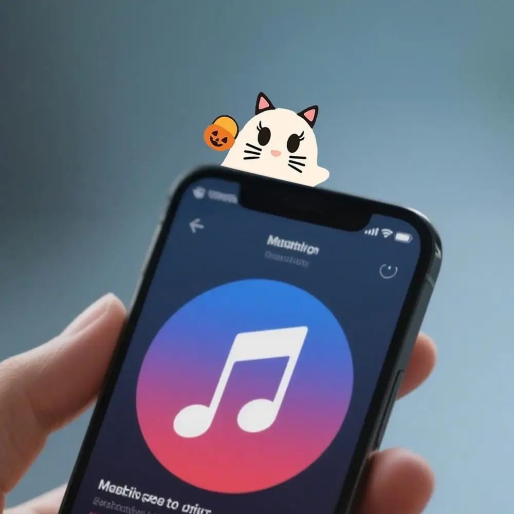 Cute Halloween Ghost Phone Buddy StickOn Mini Ghost Figures Adhesive Smartphone Topper Decor Kawaii 3