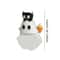 Cute Halloween Ghost Phone Buddy StickOn Mini Ghost Figures Adhesive Smartphone Topper Decor Kawaii 5