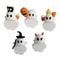 Cute Halloween Ghost Phone Buddy StickOn Mini Ghost Figures Adhesive Smartphone Topper Decor Kawaii 8