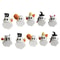 Cute Halloween Ghost Phone Buddy StickOn Mini Ghost Figures Adhesive Smartphone Topper Decor Kawaii 9
