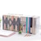 Retractable Foldable Iron Bookends For Desk Shelf Adjustable Book Support Stand Rack HeavyDuty Des 4