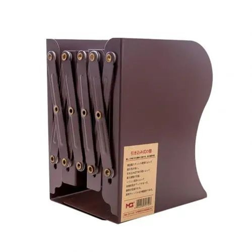 Retractable Foldable Iron Bookends For Desk Shelf Adjustable Book Support Stand Rack HeavyDuty Des 7