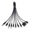 10in1 MultiDevice Charging Cable 906 Inches Universal TangleFree PVC Cord Fast Charge Data Cable Fo 6