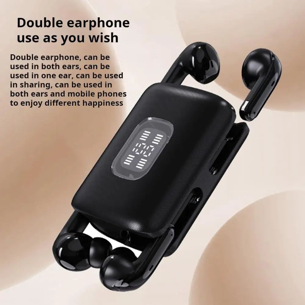 Gaming Bluetooth Wireless Earphones Low Latency Audio Touch Control Noise Cancelling Waterproof Spo 4