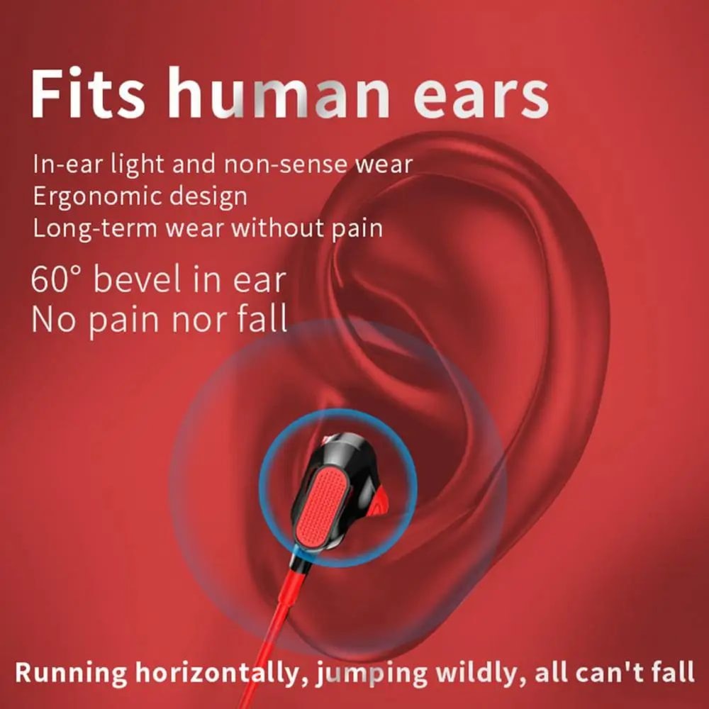 Wired Stereo Gaming Earbuds Surround Sound High Clarity Mic 90 Bend Plug Durable Wired Headset For 2