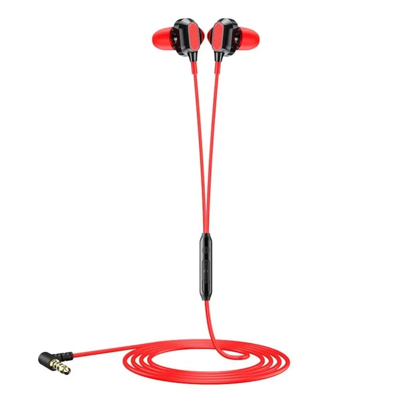 Wired Stereo Gaming Earbuds Surround Sound High Clarity Mic 90 Bend Plug Durable Wired Headset For 7