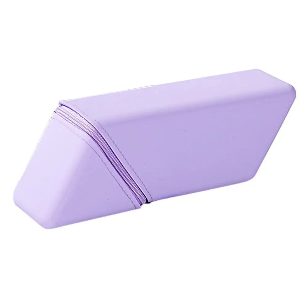 Expandable Silicone Pencil Case Standing Pen Holder Large Capacity Stretchy Stationery Organizer Fo 11