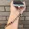 Faux Crystal Phone Strap Detachable Chain Glamorous Phone Lanyard Adjustable Wrist Strap Purse Char 0