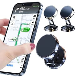 magsafe magnetic car phone holder 360° rotation mount strong grip dashboard vent stand for iphone android gps