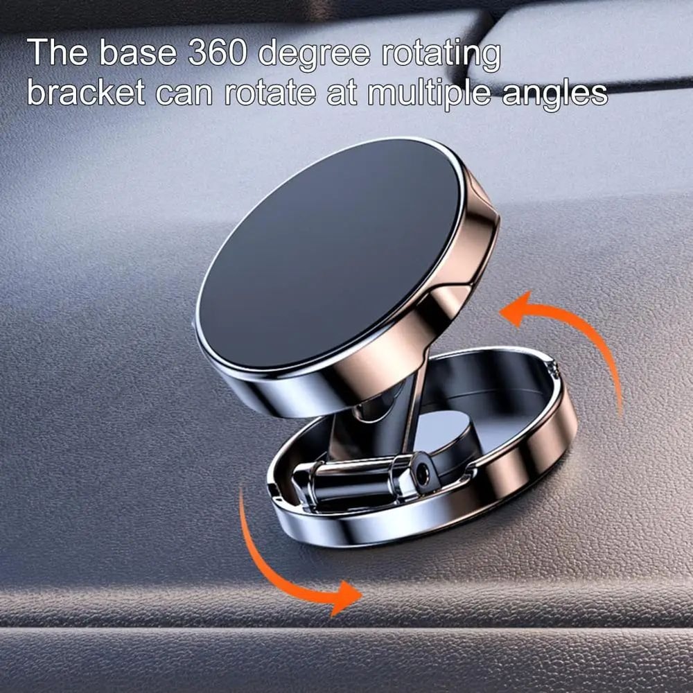 MagSafe Magnetic Car Phone Holder 360 Rotation Mount Strong Grip Dashboard Vent Stand For IPhone An 4
