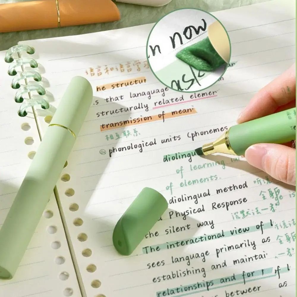 QuickDry SmudgeProof Highlighter Pen Set Vibrant Ink Color Coding Markers For Students Teachers Off 1