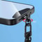 360 Rotatable Phone Lanyard Clip Patch Stainless Steel AntiFall Strap Adapter 04mm Ultra Thin Gaske 4