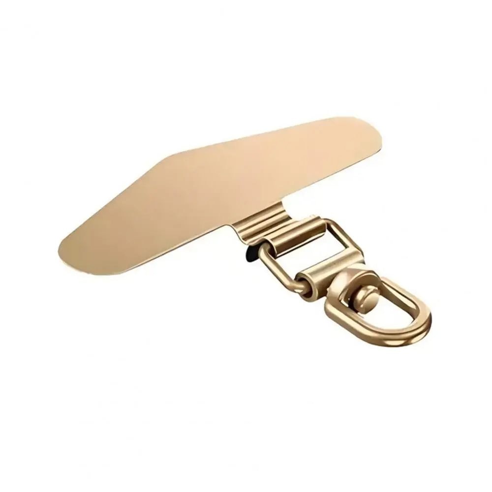 360 Rotatable Phone Lanyard Clip Patch Stainless Steel AntiFall Strap Adapter 04mm Ultra Thin Gaske 9