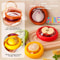Fruit Vegetable Saver Containers Set Clear Lid Sealed Keepers For Avocado Tomato Onion Lemon Reusa 4