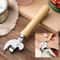 Easy Grip Manual Can Opener Wooden Handle Safe Smooth Cut Jar Bottle Opener Heavy Duty Kitchen Too 4