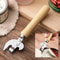 Easy Grip Manual Can Opener Wooden Handle Safe Smooth Cut Jar Bottle Opener Heavy Duty Kitchen Too 4
