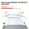 Universal Windshield Snow Cover For Cars SUVs Ice Frost Rain Sun Shield NoScrape Winter Windshiel 5