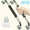 2 Pcs Stainless Steel Bathroom Grab Bar For Shower Toilet HeavyDuty NonSlip Safety Handle Secure W 0