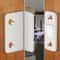 2pcs Magnetic Door Catch For Cabinets Sliding Doors Invisible DrillFree Adhesive Latch Strong Hol 0