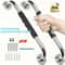304 Stainless Steel Shower Grab Bar NonSlip Silicone Grip Safety Handle For Elderly Disabled Bathr 7