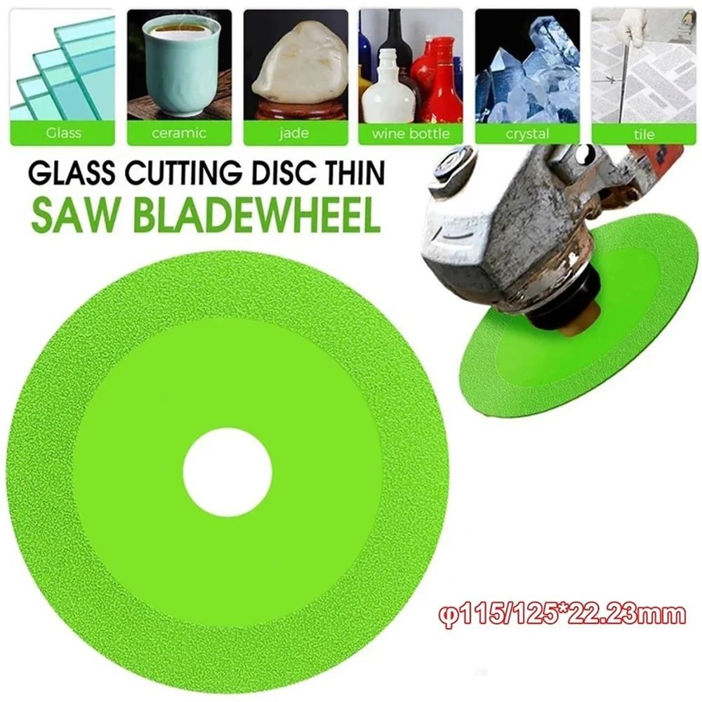 455 Inches Diamond Cutting Disc For Glass Tile Marble Ceramic Jade Crystal Grinding Blade Smooth 5
