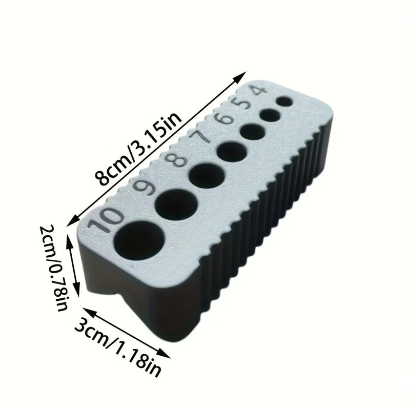 HeavyDuty Drill Guide Jig 410mm With Numbered Scale Precision Hole Locator For Woodworking Straigh 1