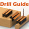 HeavyDuty Drill Guide Jig 410mm With Numbered Scale Precision Hole Locator For Woodworking Straigh 4