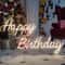 Happy Birthday LED Neon Sign USB Party Wall Decor Light For Bedroom Events Photos Bright Celebrati 2