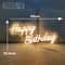 Happy Birthday LED Neon Sign USB Party Wall Decor Light For Bedroom Events Photos Bright Celebrati 3